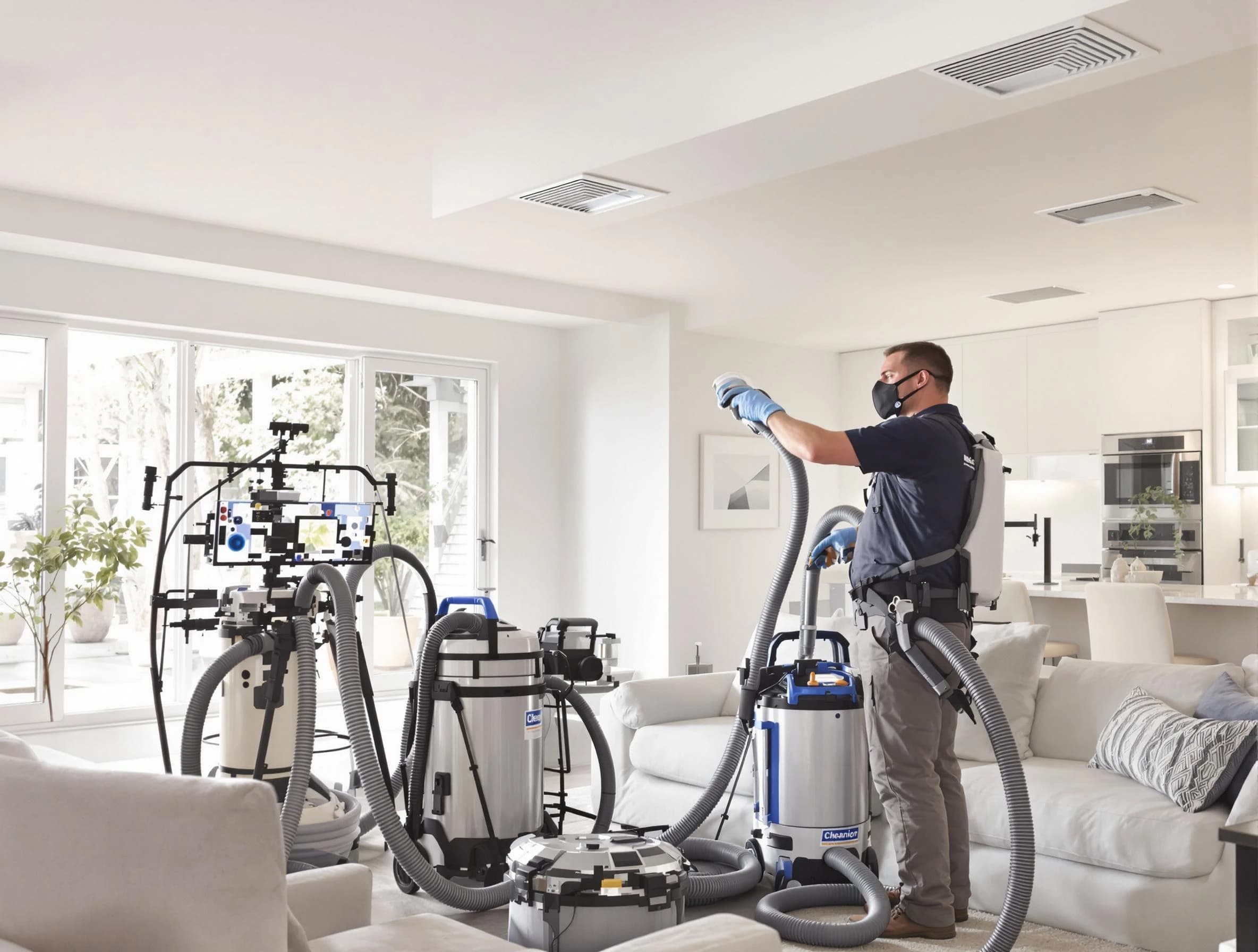 Professional AC duct cleaning by Fredericksburg Air Duct Cleaning in Fredericksburg