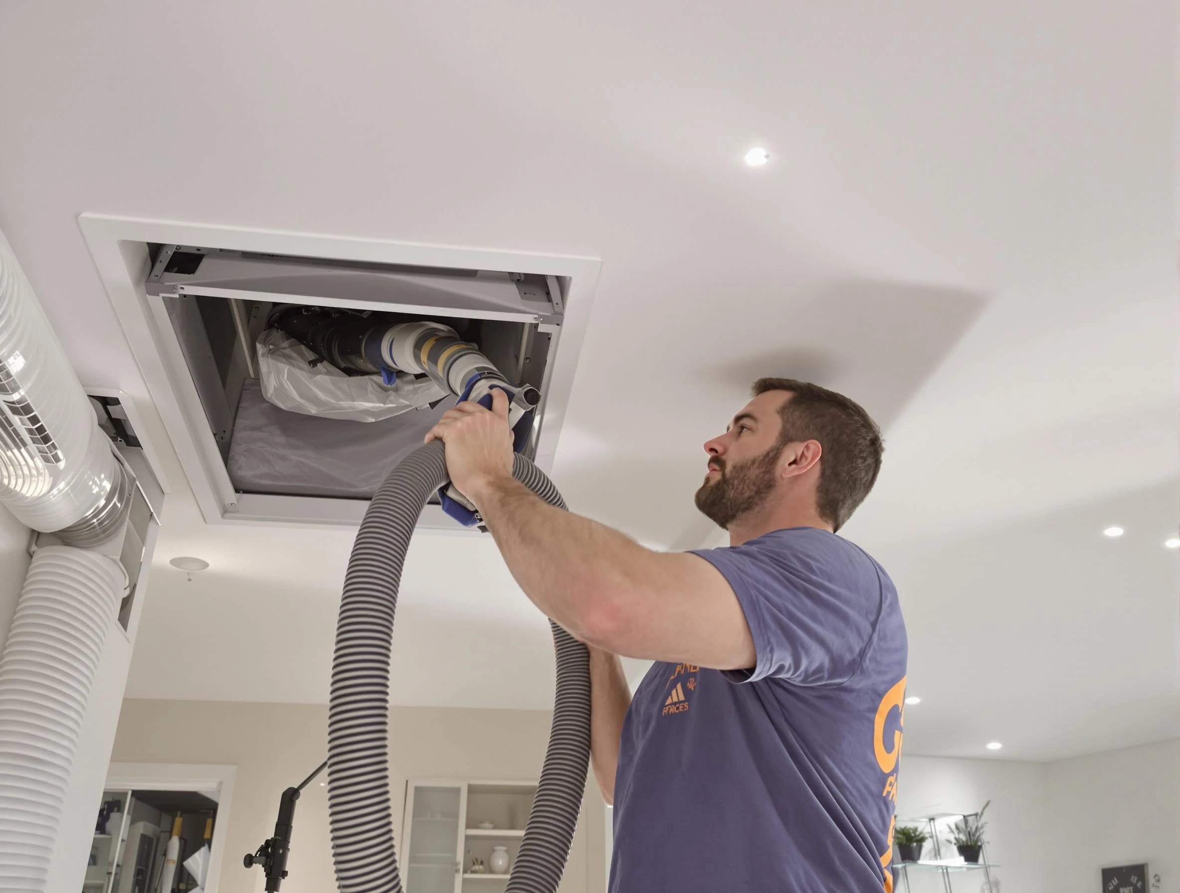 Precision indoor duct cleaning by Fredericksburg Air Duct Cleaning in Fredericksburg