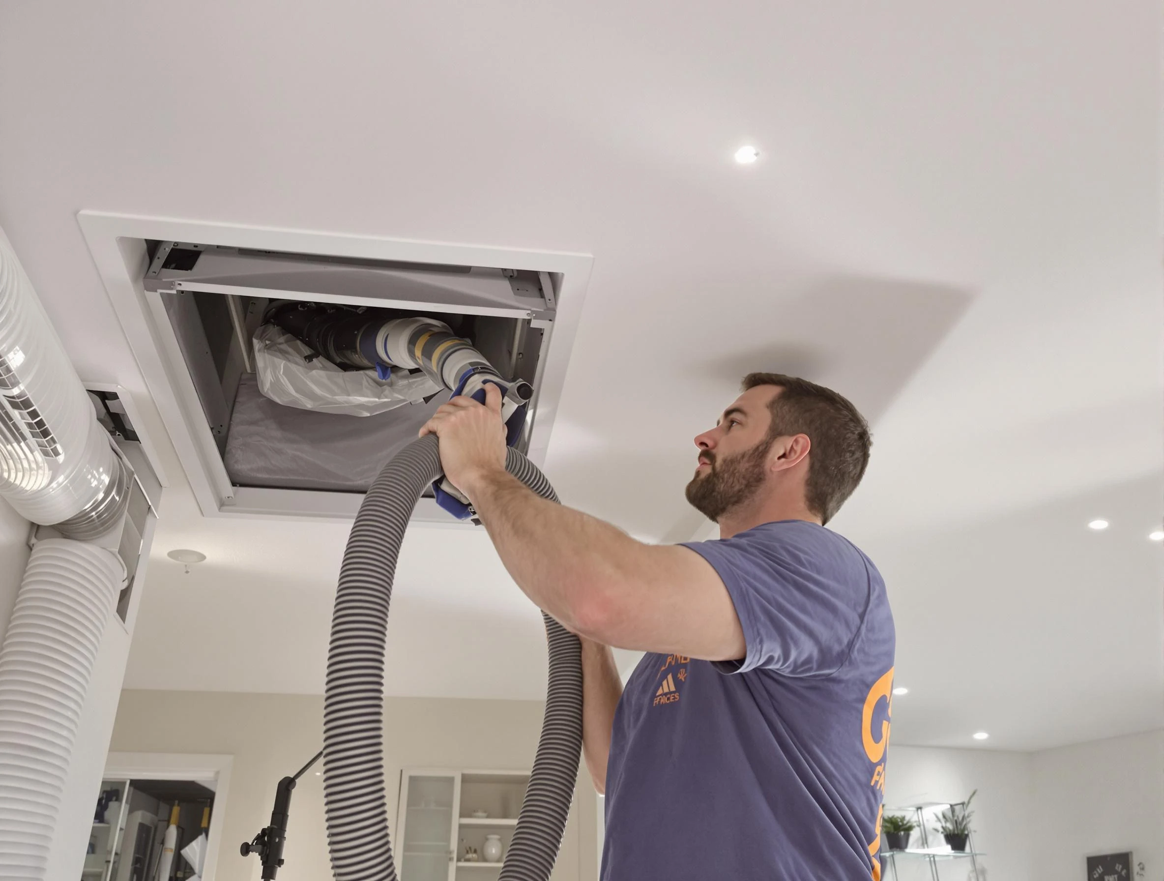 Precision indoor duct cleaning by Fredericksburg Air Duct Cleaning in Fredericksburg